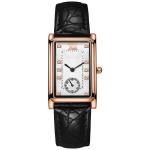 ODM Watch Couple Gift ROHS 42mm Quartz Square Watch Diamond Dial