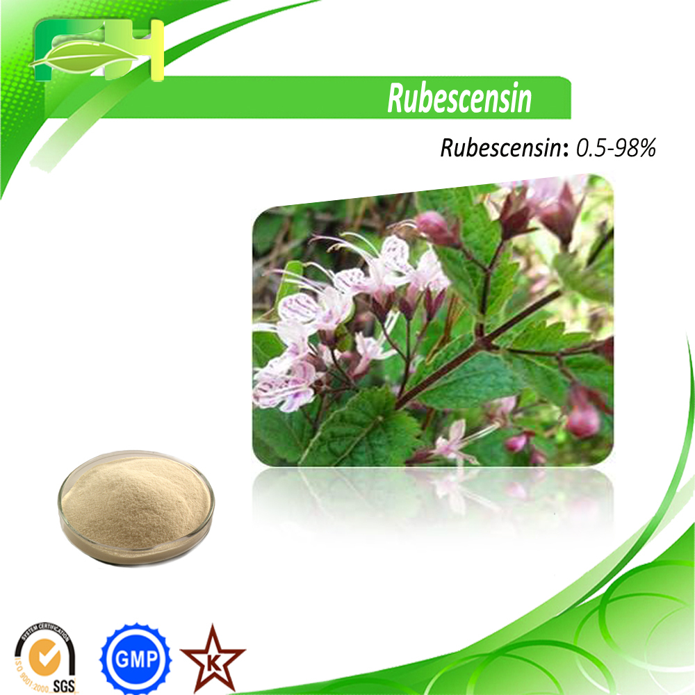 Pure Natural Rabdosia rubescens Extract, Rubescensin(Cas No.28957-04-2), 0.5%-98% Oridonin