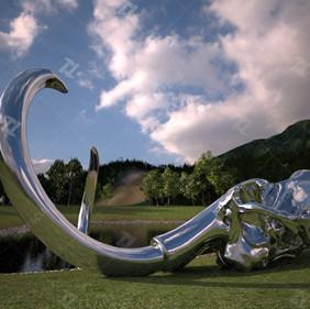 Wholesale Stainless Steel Sculpture Mammoth Skull Design with Mirror Polishing from china suppliers