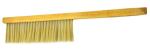 Double Rows Wooden Handle Plastic Hair Bee Brushes For Beekeeping