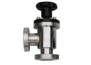 Wholesale Light Weight Vacuum Angle Valve DN25 KF Less Mechanical Wear CE Approved from china suppliers
