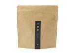 Eco Friendly Personalized Kraft Paper Bags , Snacks / Nuts Recycled Paper Bags