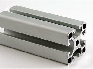 6063 Handrail Aluminium Construction Profiles 160mpa High Tensile Strength 3mm