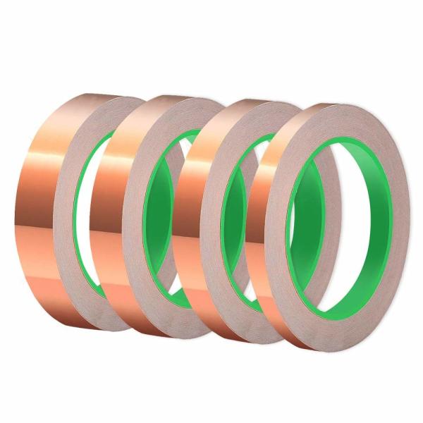 Quality 80microns Conductive Copper Tape 380mm Self Adhesive Copper Foil for sale