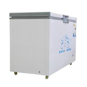 Wholesale Hotel Restaurant Kitchen Double Temperature Sliding Glass Door Chest Freezer Horizontal Freezer Series from china suppliers