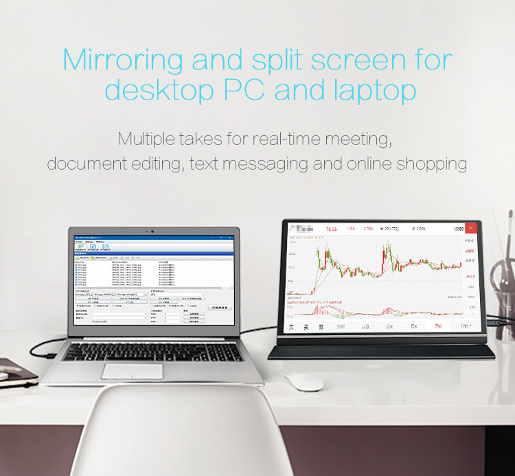 250cd/M2 Portable Touch Monitor