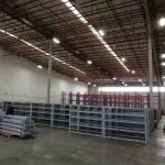 Customizable Powder Coated Boltless Steel Shelving Racks Metal Material