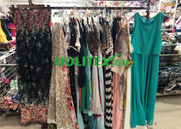 First grade American style , used women's clothing , second hand ladies silk