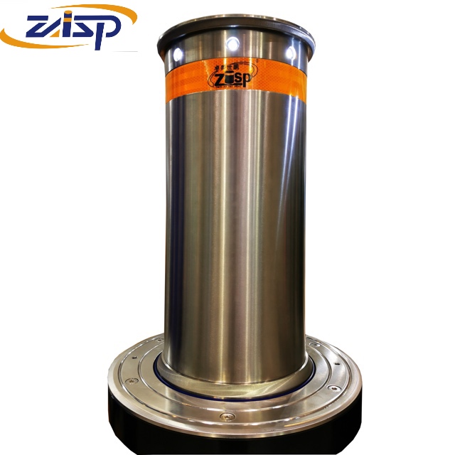 RAL Colors Retractable Automatic Bollards For Driveways Vehicle Access Control