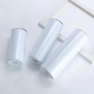 Wholesale Sublimation Tumblers Bulk 20 OZ Straight Skinny Stainless Steel Double Wall Insulated Sublimation Water Bottles Blank With Lid from china suppliers