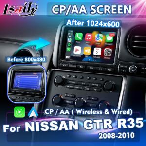 Wholesale Lsailt 7 Inches Wireless Carplay Android Auto HD Screen for Nissan GTR R35 GT-R JDM 2008-2010 from china suppliers
