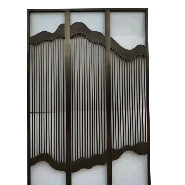 Custom high quality decorative stainless steel mesh floor to ceiling room dividers