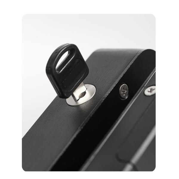 Biometric Fingerprint Wifi Sliding Glass Door Lock ODM Double Authentication