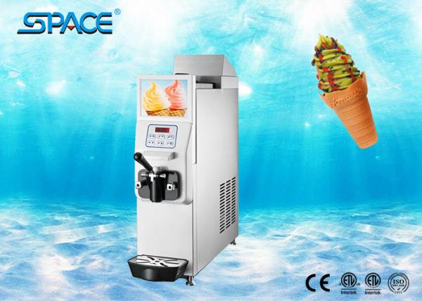 Commercial Table Top Ice Cream Machine , Restaurant Soft Serve Ice Cream