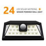 Anti Heat Solar Powered Outdoor Wall Mounted Lights With Rechargeable Battery