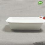 disposable Sugarcane Bagasse Potato tray Biodegradable Disposable Tray, Food