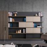 2950 X 395 X 2000mm Modern Wooden Filing Cabinets Indoor