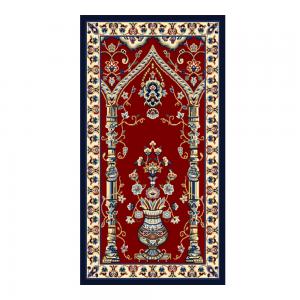 China Single Mosque Prayer Rug PP Wilton Muslim Carpet 65cm X 120cm on sale
