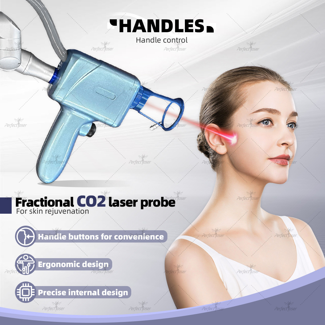 10600nm Wavelength CO2 Fractional Laser Equipped With 7 Articulated Arms Light Guide System