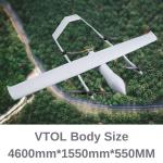 HX4HFW460 30KG VTOL Fixed Wing Drone Surveying 3D 4D Mapping Police Marine