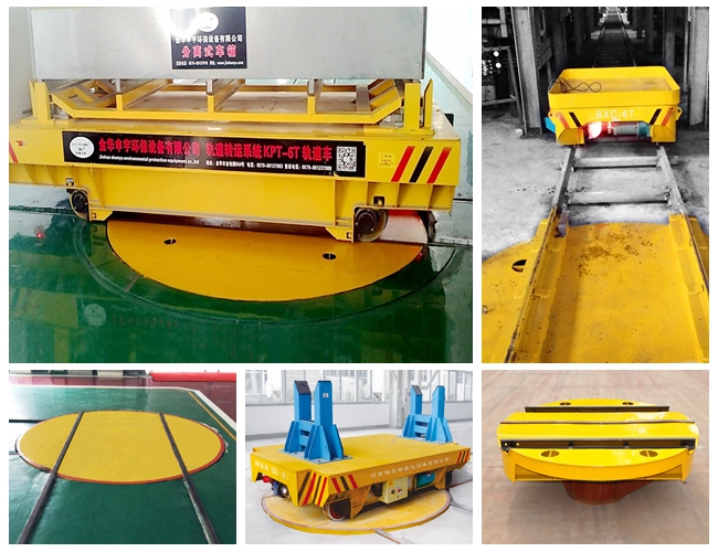 Railway Junction Electric Wagon Turntable for Material Movement