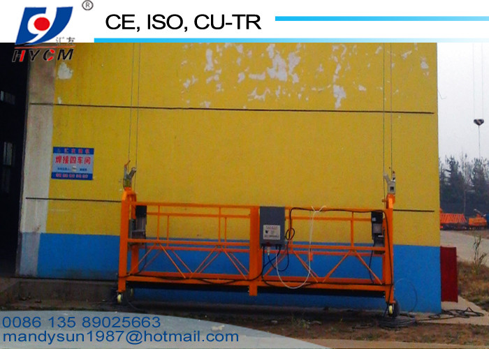 Suspended Working Platform Safety Device 4*31SW+NF-8.3 Wire Rope 630kg Load 9～11m/min Lifting Speed Aerial Work Platform