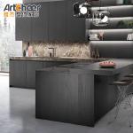 RTA Kitchen Cabinet Complete Walnut European Style Luxury Black Wood Designs USA