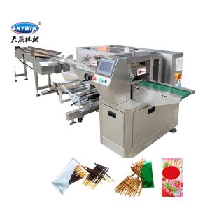 Wholesale Industry Pocky Finger Biscuit Packaging Machine Stick Biscuit Flow Packing Line from china suppliers