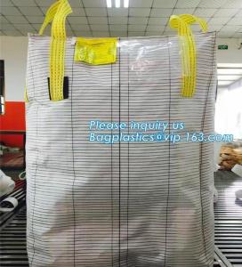 Wholesale 1 ton jumbo bag big bag for coal,one ton bulk bag,pp woven big bag for sand,uv resistant pp woven big bags 1000kg for pe from china suppliers