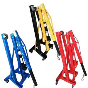 Wholesale 2 Ton 2t Folding Engine Hoist Small Mini Car Move Portable Pickup Truck from china suppliers