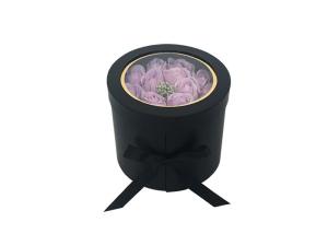 Wholesale Luxury Velvet Flower Round Ardboard Packaging Tubes Containers With Lids from china suppliers