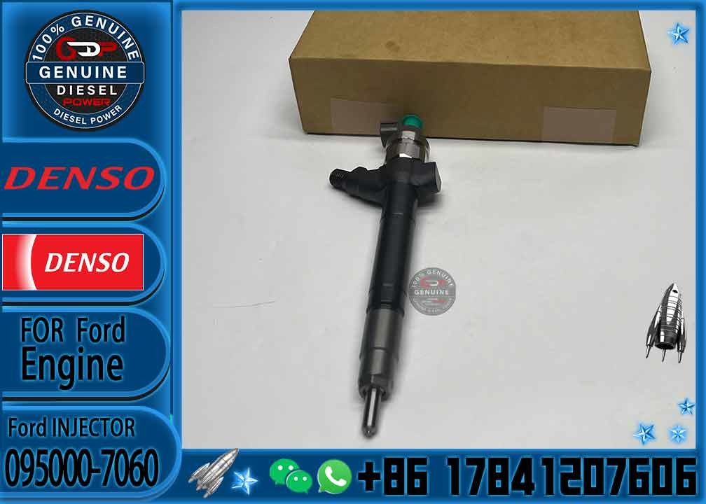 Diesel Injector 0950007060 6C1Q-9K546-BC Common Rail Injector 095000-7060 For F0RD Transit 2.2 2.4 Tdci