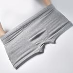 3D Seamless Mens Boxer Shorts Mid-Waist L-3XL Breathable Boxer Briefs