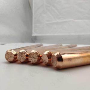 Wholesale Electrical Ground Pole Copper Coated Earthing Rod For Home Electrical Earth Rod from china suppliers