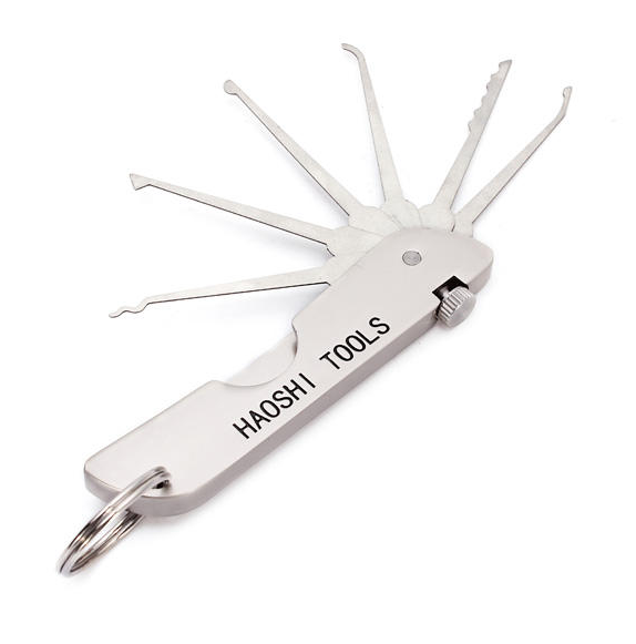 Best Price Folding Lock Pick Set Picking Locksmith Tool Opener Folding Locksmith Tool