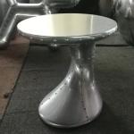 Modern design furniture retro industrial style aluminum Round aviator coffee