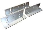 ZL-Bracket and 180KG electric magnetic door gate Lock Installed on Wooden Metal