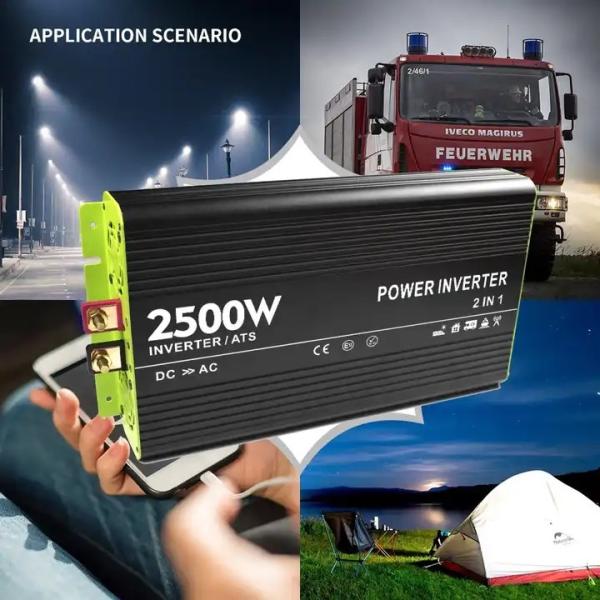 2500Watt Pure Sine Wave Inverter 2500W 12V Pure Sine Wave Inverter Charger With