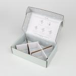 Unique Commerce Postal Corrugated Skincare Shipping Box Packaging Custom Logo