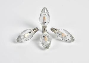 Wholesale 220v Ac Dimmable Crystal Led Candle Bulbs 450lm 2700k 330 Degree Beam Angle from china suppliers