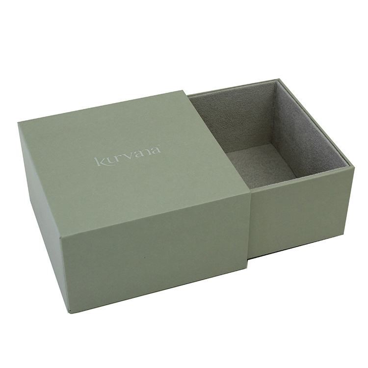 Luxury Delicate Drawer Storage Boxes , Logo Packaging Boxes Hard Rigid