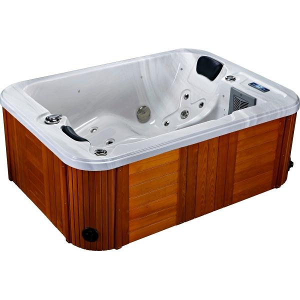 Massage Function Indoor Spa Tub , Acrylic Material 2 Person Indoor Hot Tub