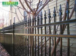 Wholesale Square Post Height 3030mm Spear Top Tubular Steel Fence from china suppliers