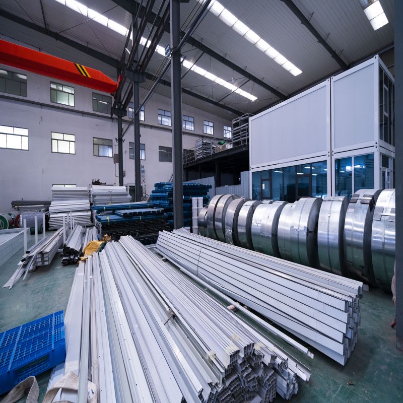 Moveable 40FT Container House with Galvanized Steel Frame and Wall 75mm Sandwich Panel