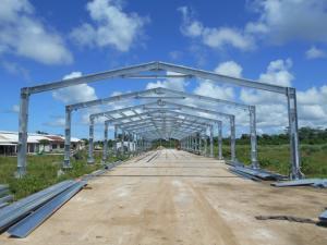 Wholesale High Strength Peb Steel Structure Fabrication For Warehouse Workshop Shopping Mall from china suppliers