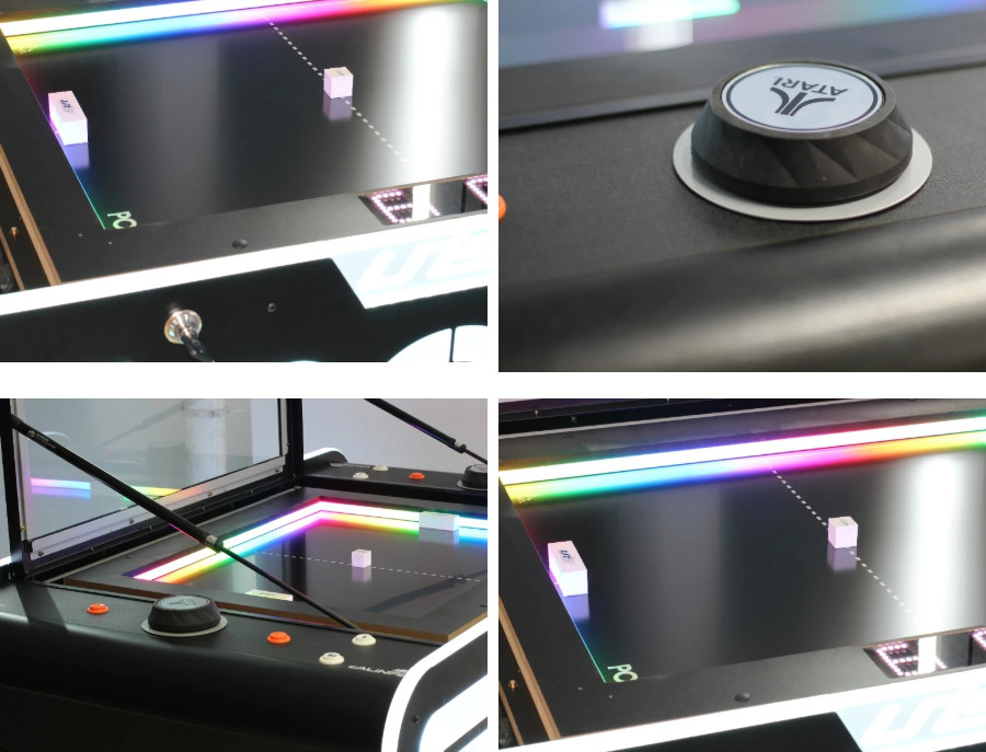Pink Theme Park Pong Table Redemption Arcade Machines