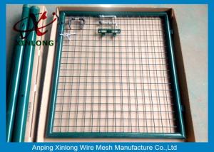 Wholesale Hot Dipped Welded Fence Gate With Stainless Steel Lock OEM Acceptable from china suppliers