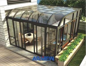 Wholesale Contemporary Curved Roof Sunroom And Siding Environment Friendly from china suppliers