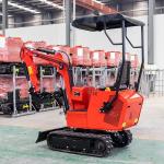 ISO9001 2.6Ton Arm Cylinder Excavator With Rubber Track Excavator