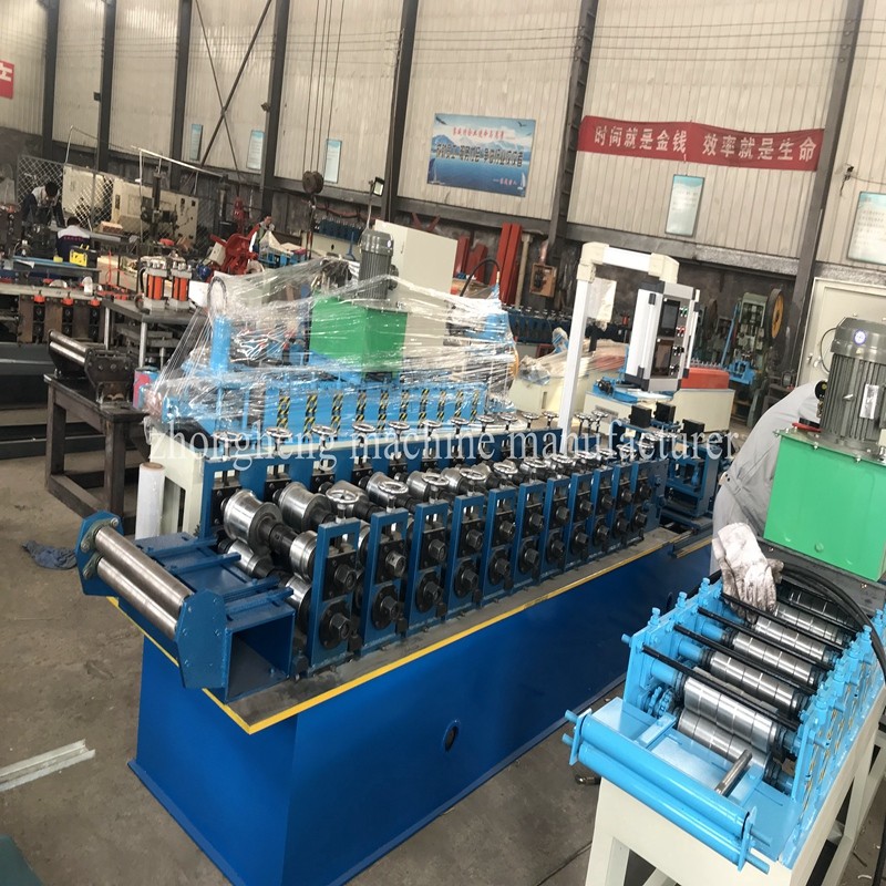 Galvanized Steel Metal Stud And Track Roll Forming Machine For C Z U L Channel Purlin